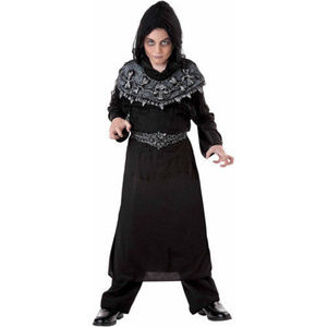 Skeletar Hooded Robe Costume - Child Size Medium 8